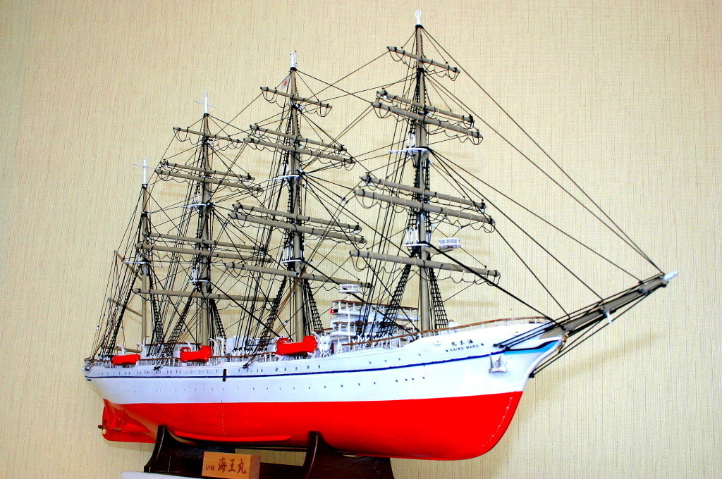 木製帆船模型の製作-2: さわやかな風景を求めて